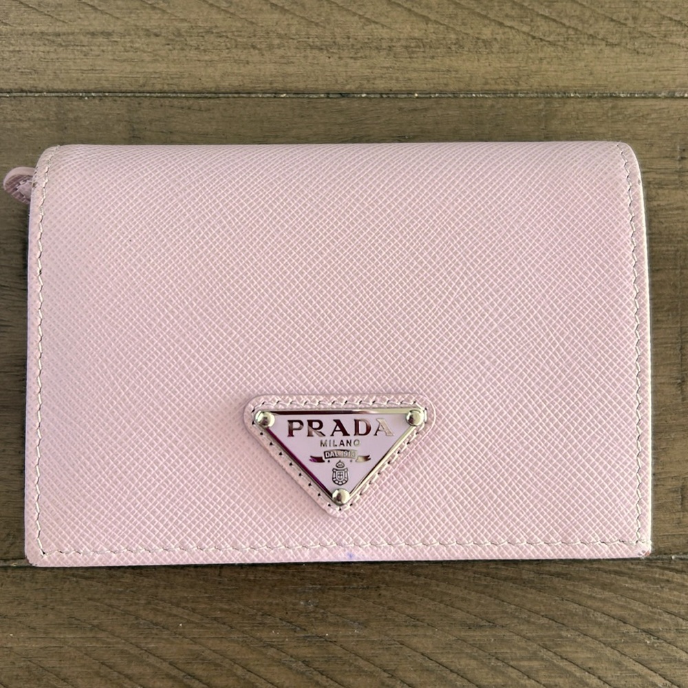 PRADA Small Saffiano Leather Wallet
